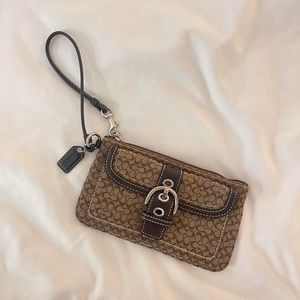 Coach wristlet